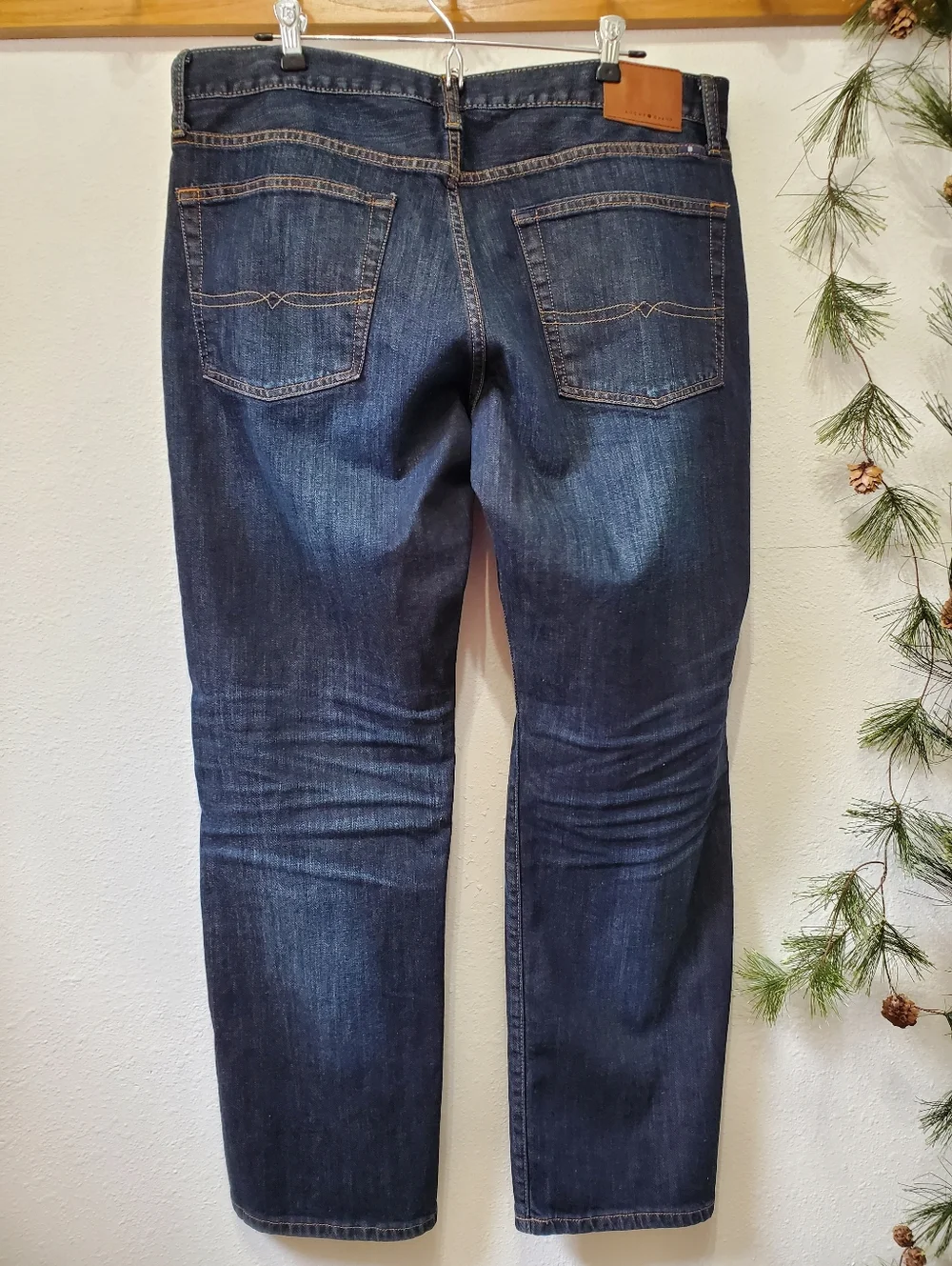 Lucky Brand 221 Original Straight Jeans Vintage 36/30 Dark Wash Men's - Picture 4 of 11
